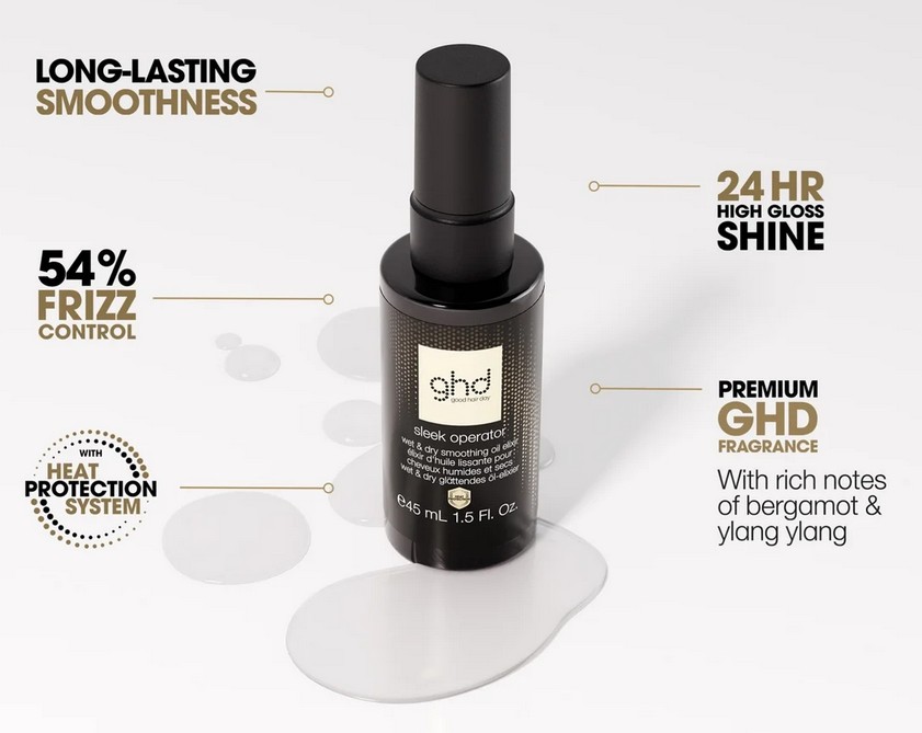 ghd Sleek Operator - Prep and Finish Oil Elixir ghd Sleek Operator - Prep and Finish Oil Elixir