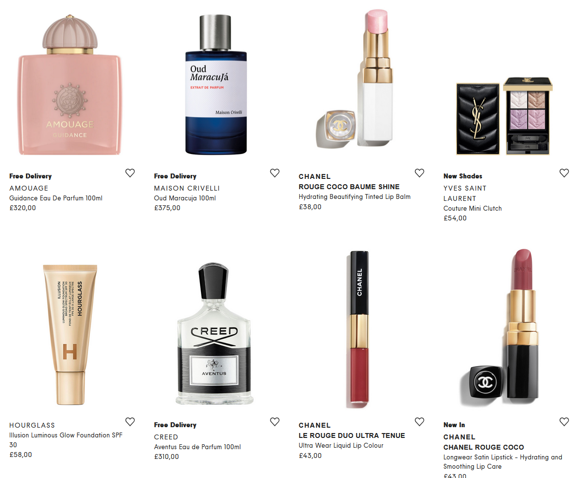 15% off selected Beauty at Harvey Nichols 15% off selected Beauty at Harvey Nichols