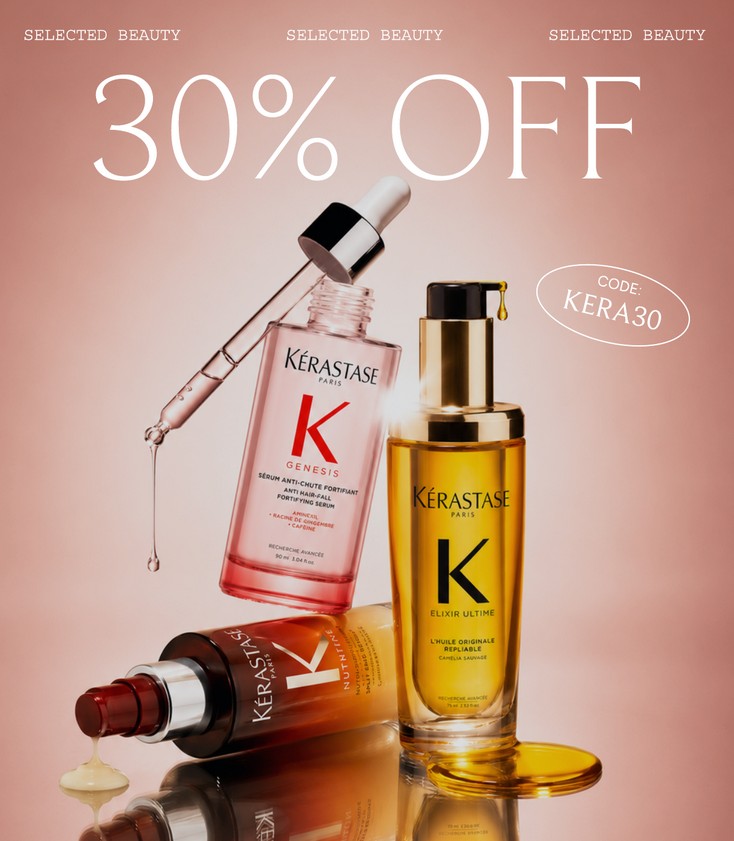 30% off Kérastase at Lookfantastic 30% off Kérastase at Lookfantastic