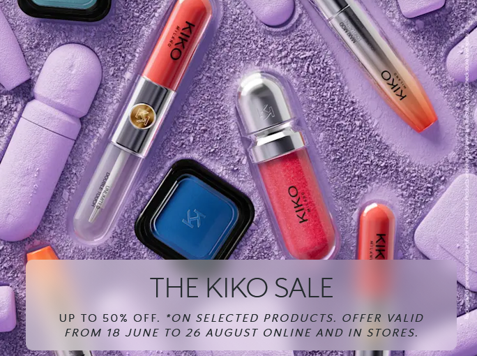 Up to 50% off Sale at KIKO Up to 50% off Sale at KIKO