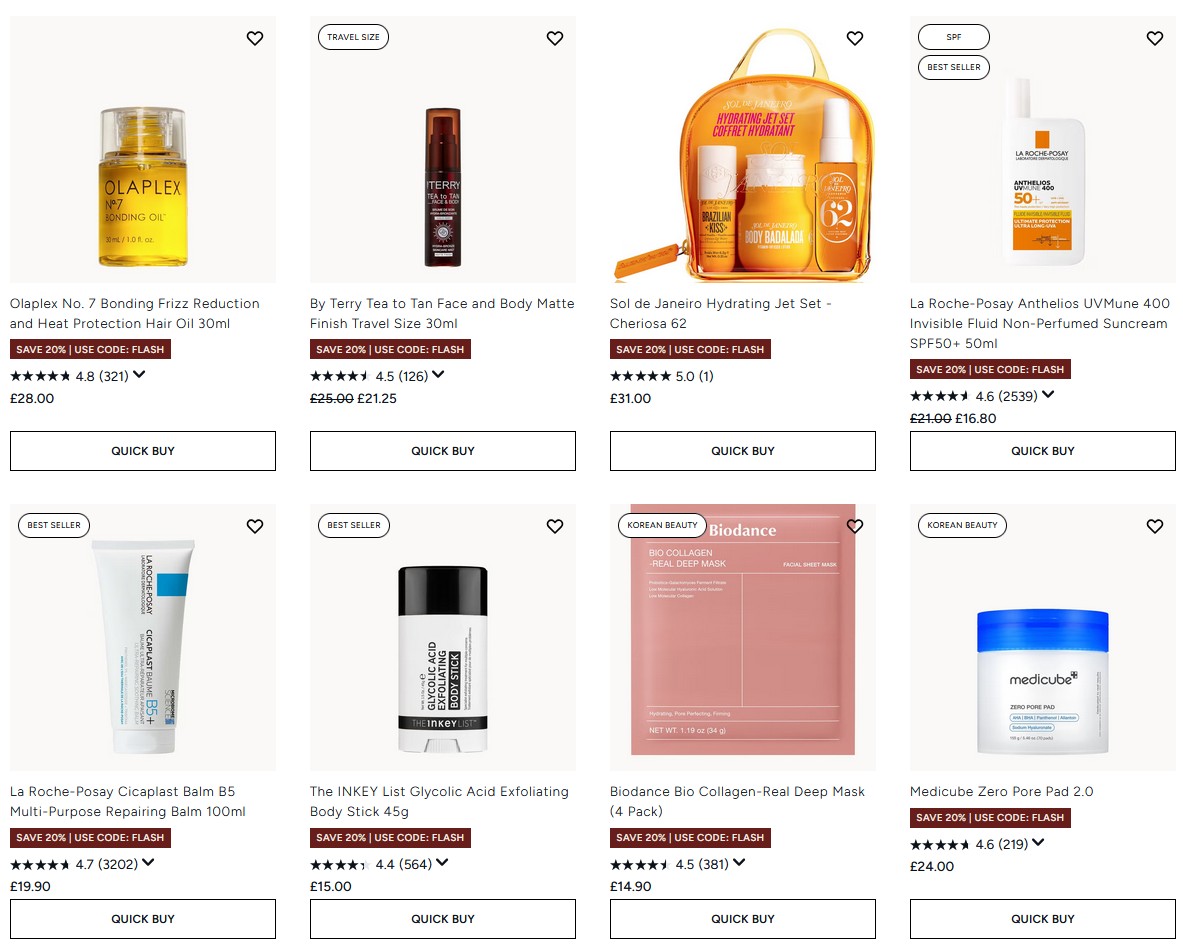 Up to 25% off selected at Lookfantastic Up to 25% off selected at Lookfantastic