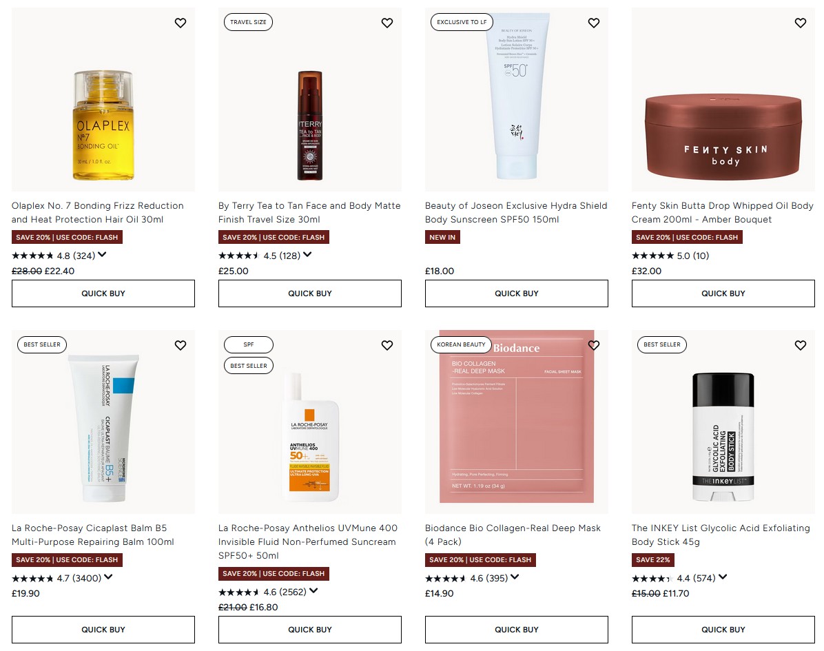 25% off selected at Lookfantastic 25% off selected at Lookfantastic
