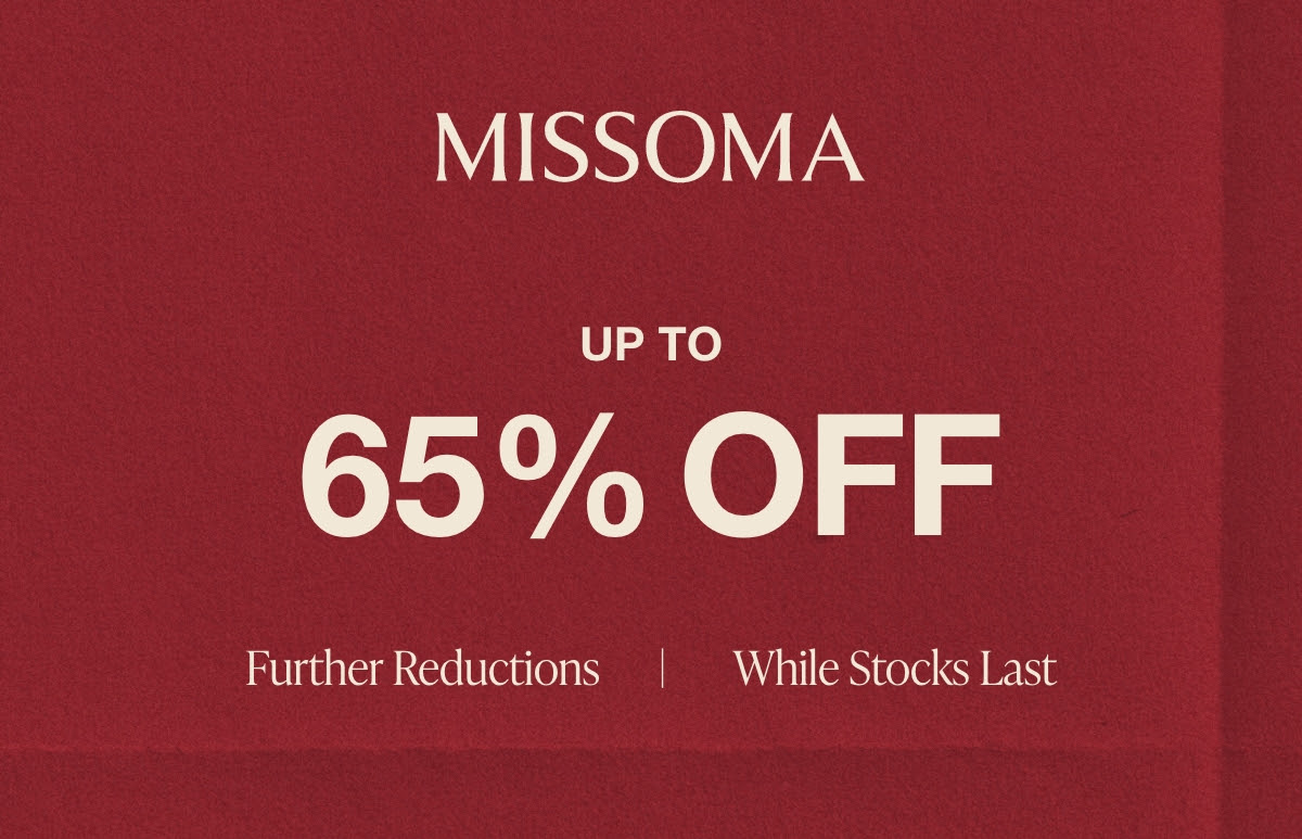 Up to 65% off Sale at Missoma Up to 65% off Sale at Missoma
