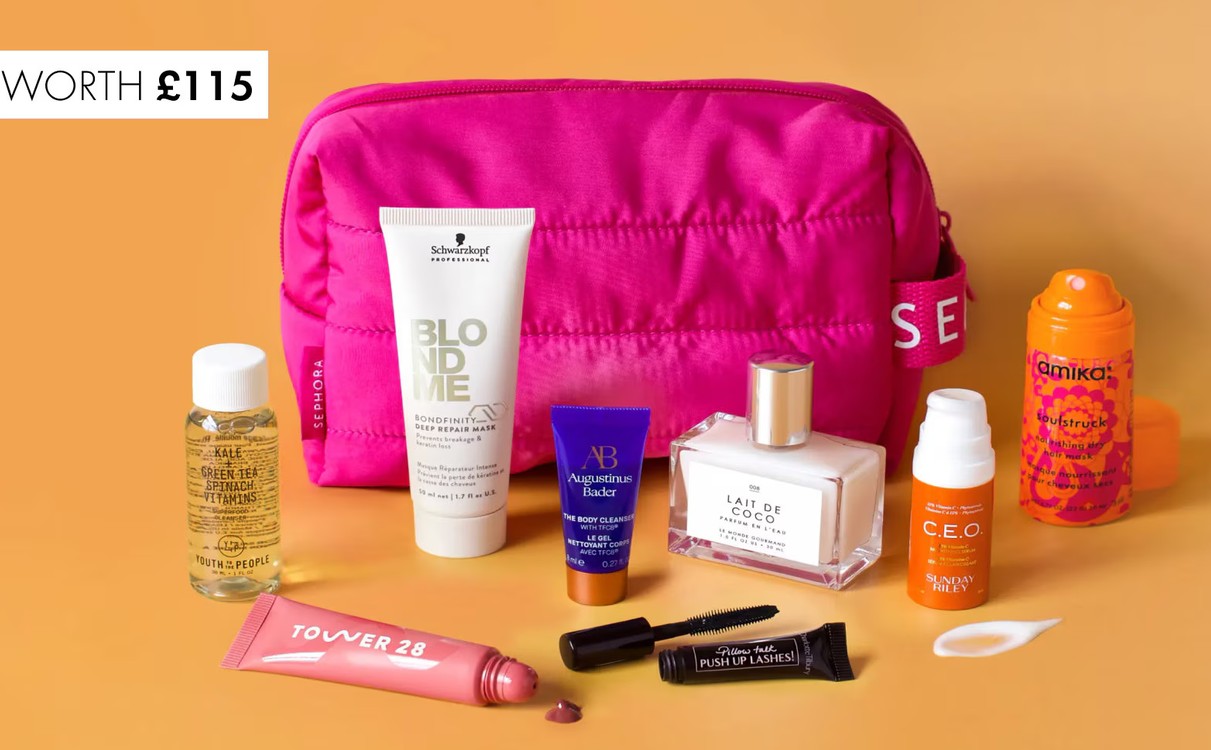 Sephora UK Holiday-Feels Beauty Bag 2026 Sephora UK Holiday-Feels Beauty Bag 2026