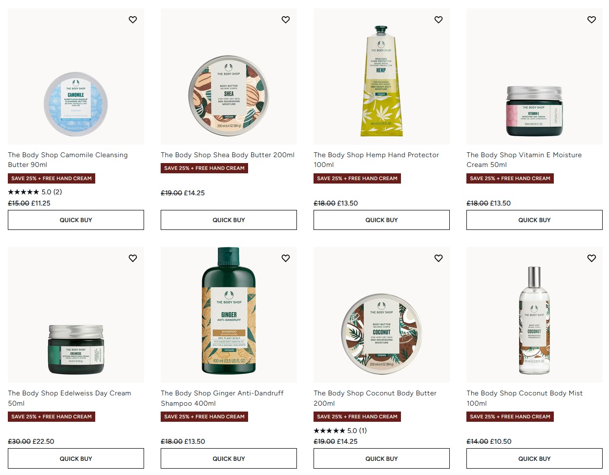 25% off The Body Shop at Lookfantastic 25% off The Body Shop at Lookfantastic
