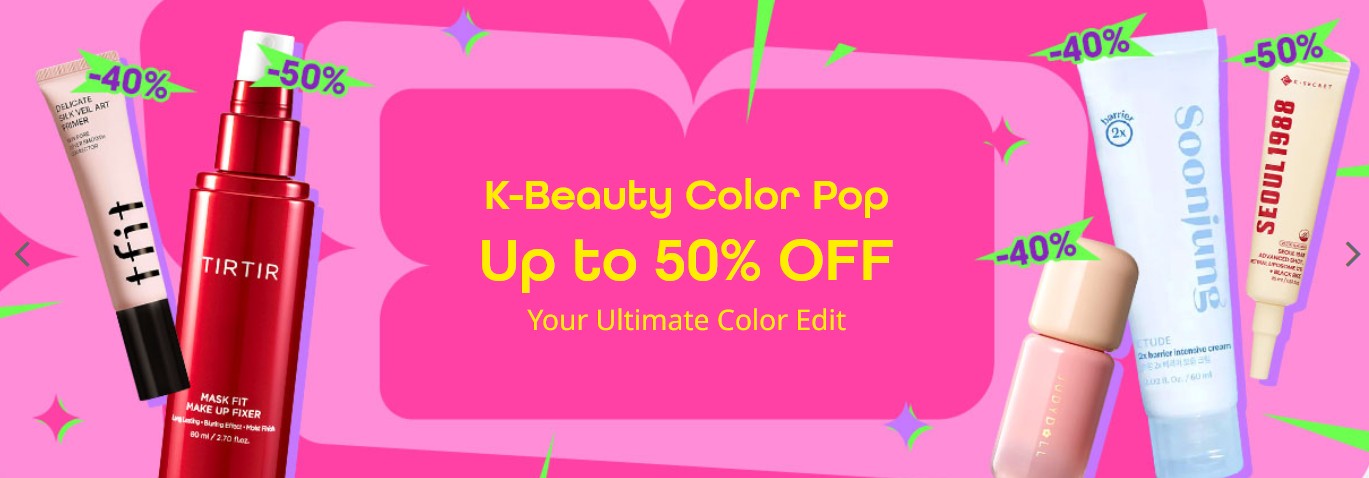Up to 50% off selected at Yesstyle Up to 50% off selected at Yesstyle