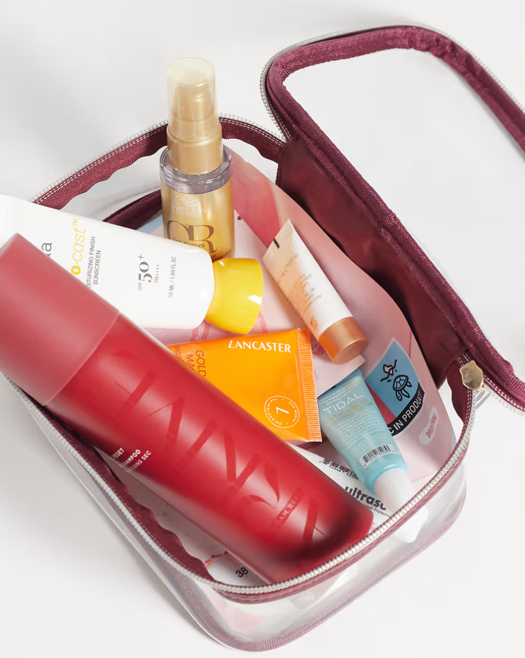 ASOS Face + Body Travel Essentials Beauty Bag 2026 ASOS Face + Body Travel Essentials Beauty Bag 2026