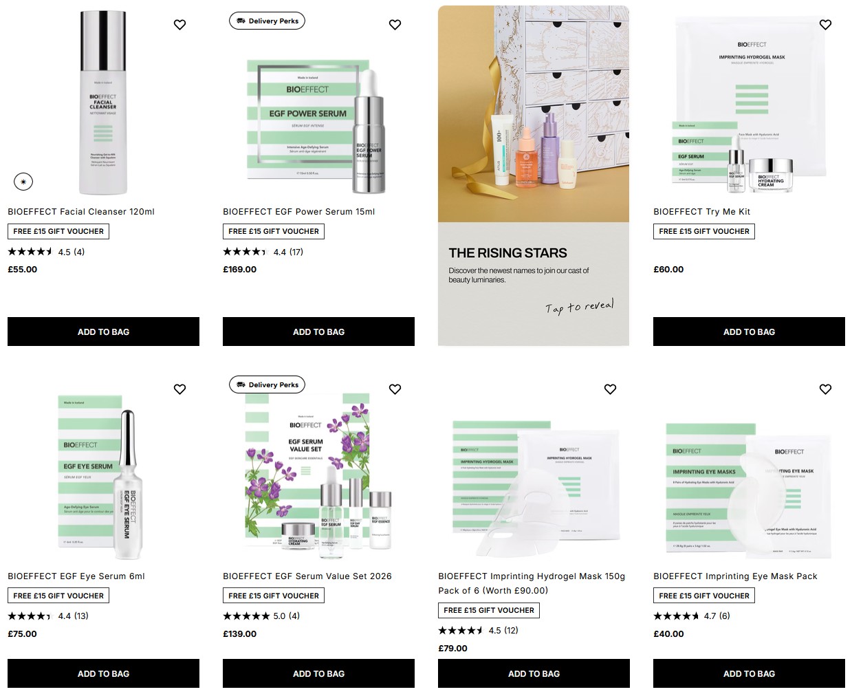 20% off BIOEFFECT at Cult Beauty 20% off BIOEFFECT at Cult Beauty
