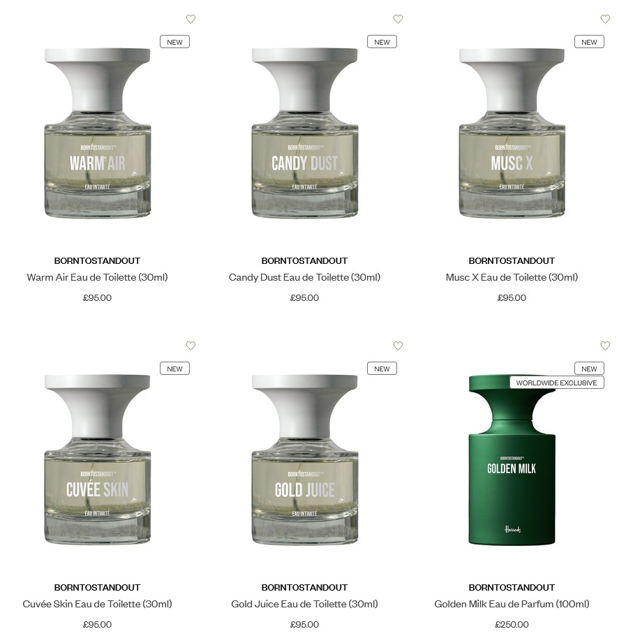 New launches from BORNTOSTANDOUT New launches from BORNTOSTANDOUT