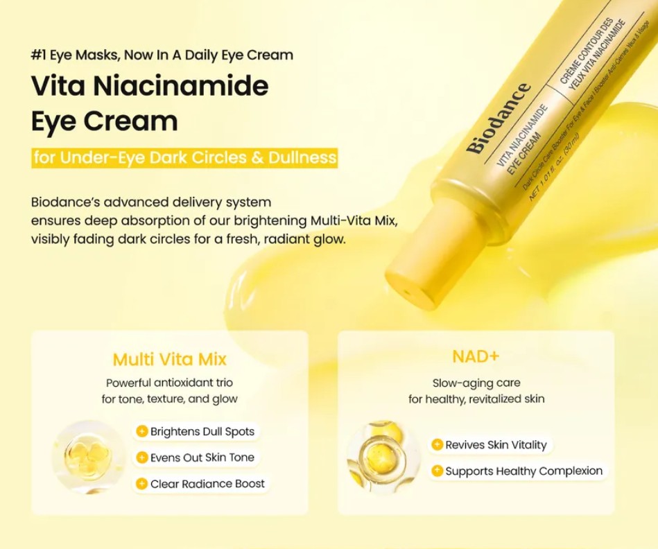 Biodance Vita Niacinamide Eye Cream Biodance Vita Niacinamide Eye Cream