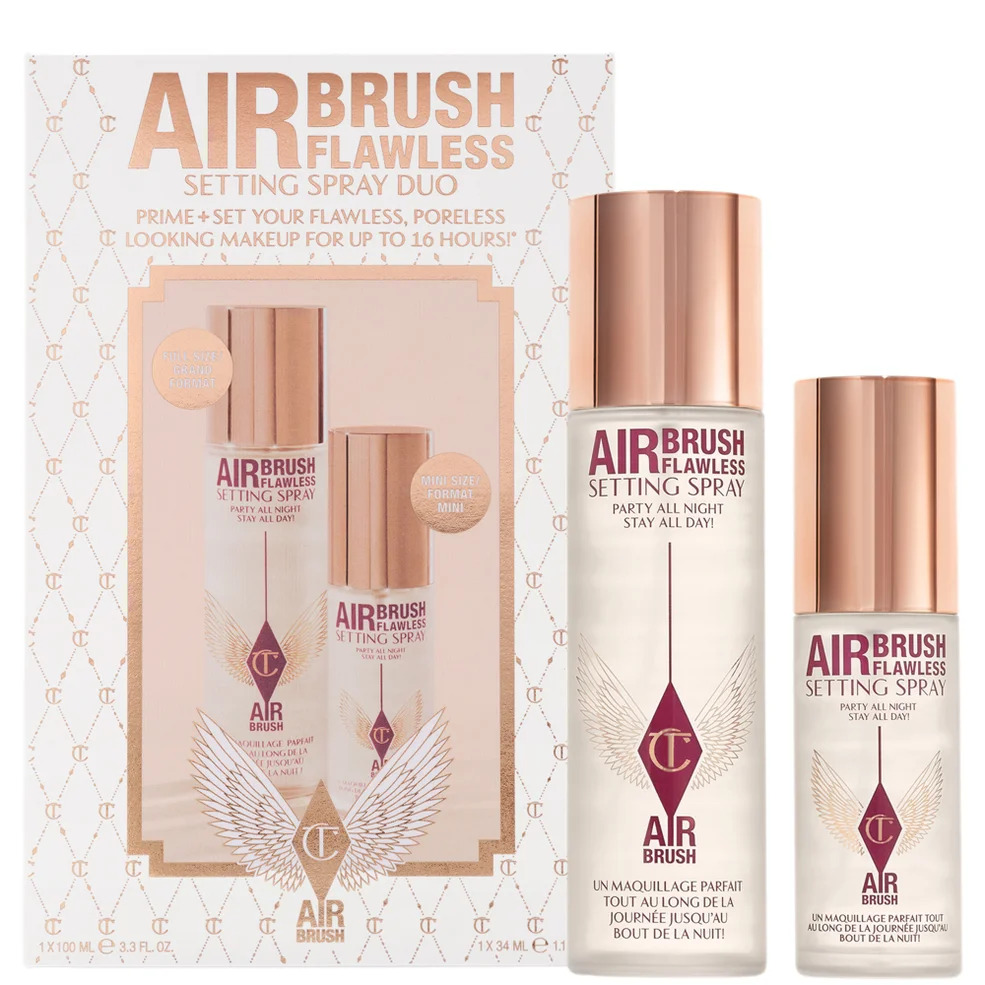 Charlotte Tilbury Airbrush Flawless Setting Spray Duo Charlotte Tilbury Airbrush Flawless Setting Spray Duo