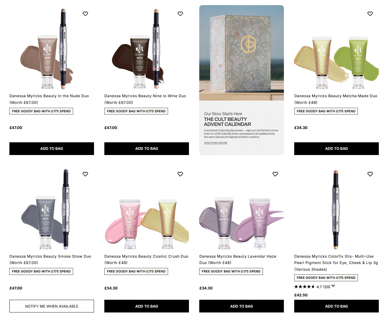 Danessa Myricks Bundles at Cult Beauty Danessa Myricks Bundles at Cult Beauty