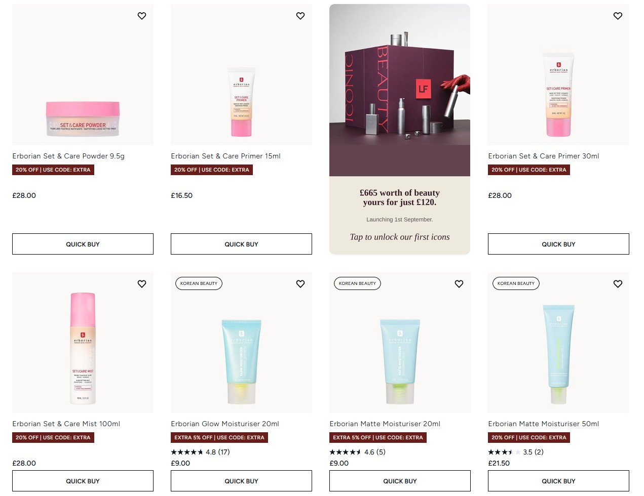 21% off Erborian Set & Care Collection at Lookfantastic 21% off Erborian Set & Care Collection at Lookfantastic