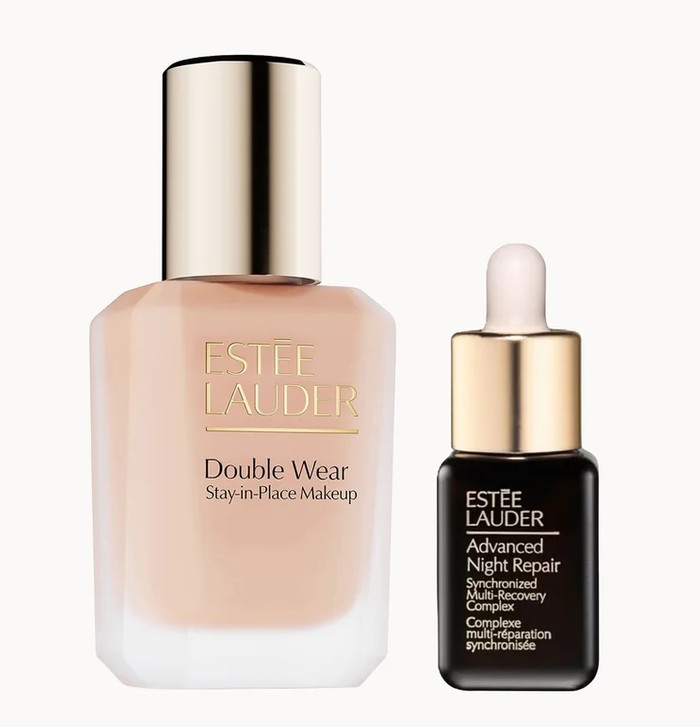 Estee Lauder Double Wear Stay-in-Place Makeup & Advanced Night Repair Serum Bundle Estee Lauder Double Wear Stay-in-Place Makeup & Advanced Night Repair Serum Bundle