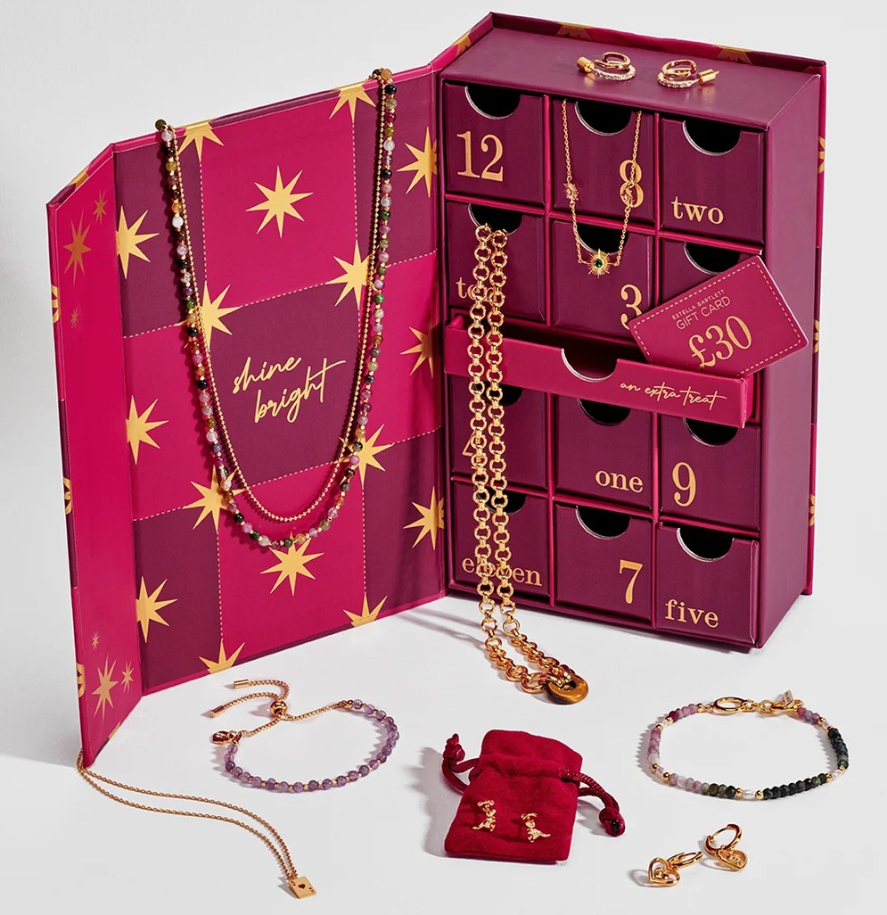 Estella Bartlett 12-Day Gold Jewellery Advent Calendar Estella Bartlett 12-Day Gold Jewellery Advent Calendar