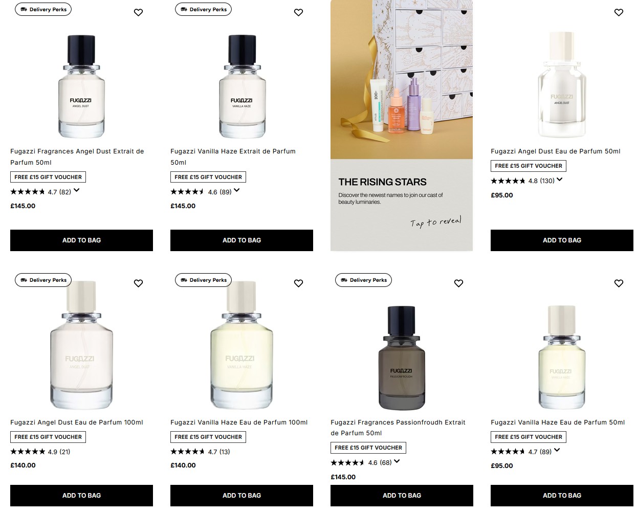 20% off Fugazzi Fragrances at Cult Beauty 20% off Fugazzi Fragrances at Cult Beauty