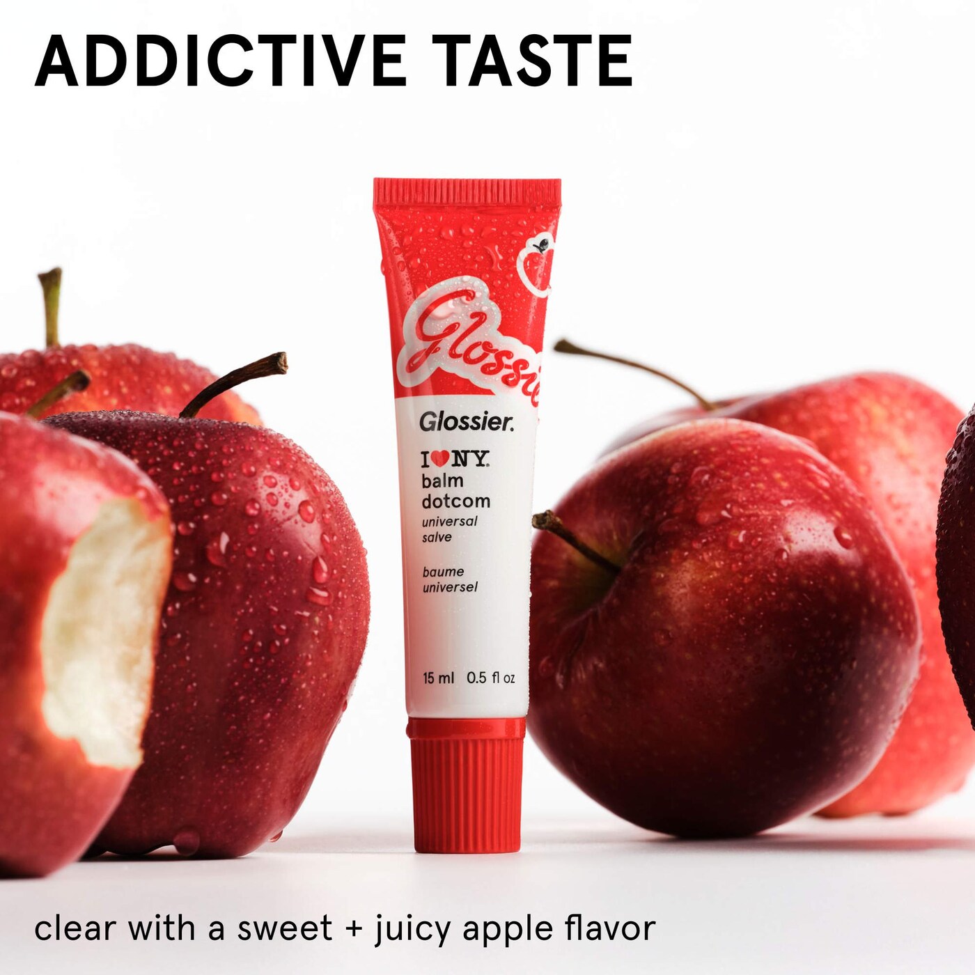 Glossier Balm Dotcom Lip Balm and Skin Salve in I ❤ New York Glossier Balm Dotcom Lip Balm and Skin Salve in I ❤ New York