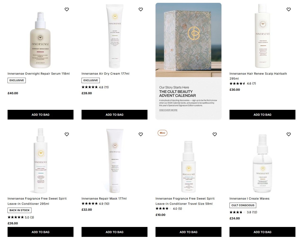 20% off Innersense at Cult Beauty 20% off Innersense at Cult Beauty