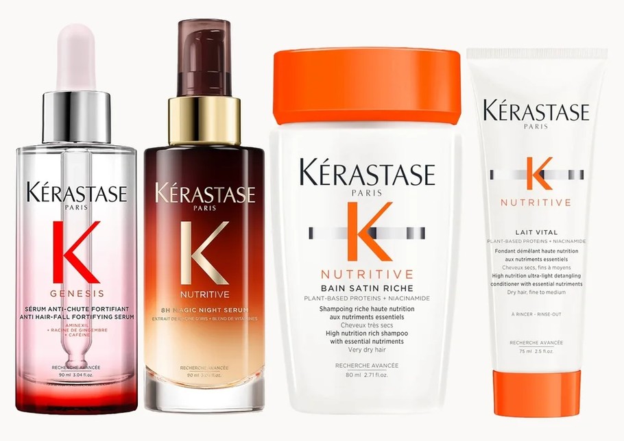 Kerastase Genesis Serum & Nutritive 8h Magic Night Serum with Nutritive Shampoo and Conditioner Kerastase Genesis Serum & Nutritive 8h Magic Night Serum with Nutritive Shampoo and Conditioner