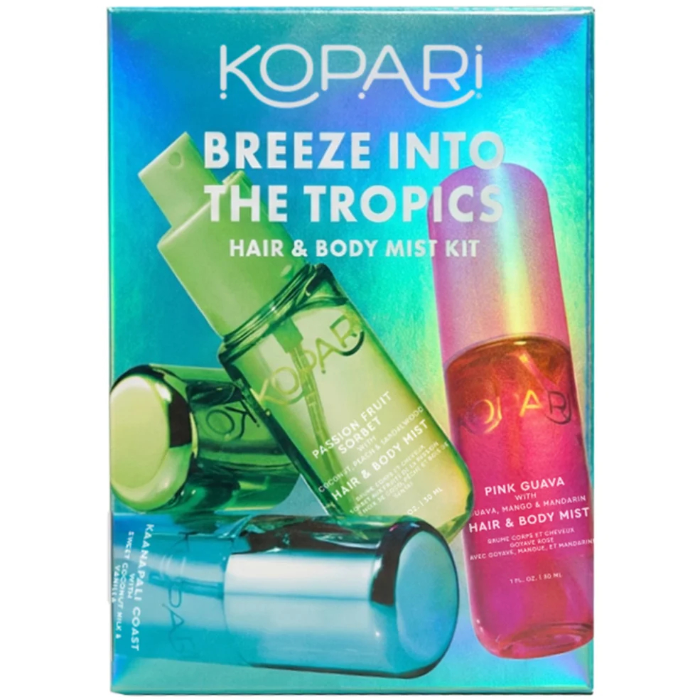 Kopari Beauty Breeze Into The Tropics Hair & Body Mist Kit Kopari Beauty Breeze Into The Tropics Hair & Body Mist Kit
