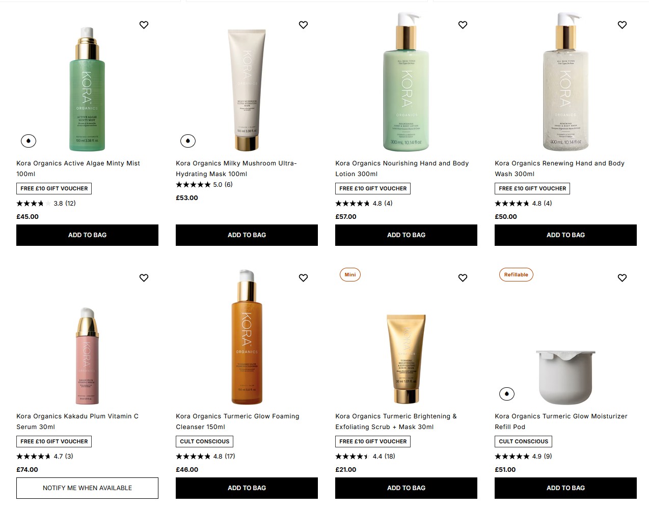20% off Kora Organics at Cult Beauty 20% off Kora Organics at Cult Beauty