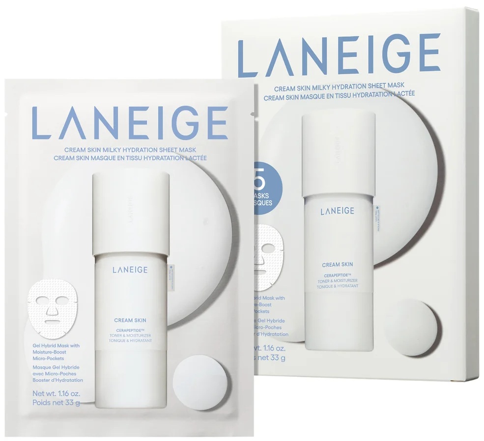 LANEIGE Cream Skin Milky Hydration Sheet Mask LANEIGE Cream Skin Milky Hydration Sheet Mask