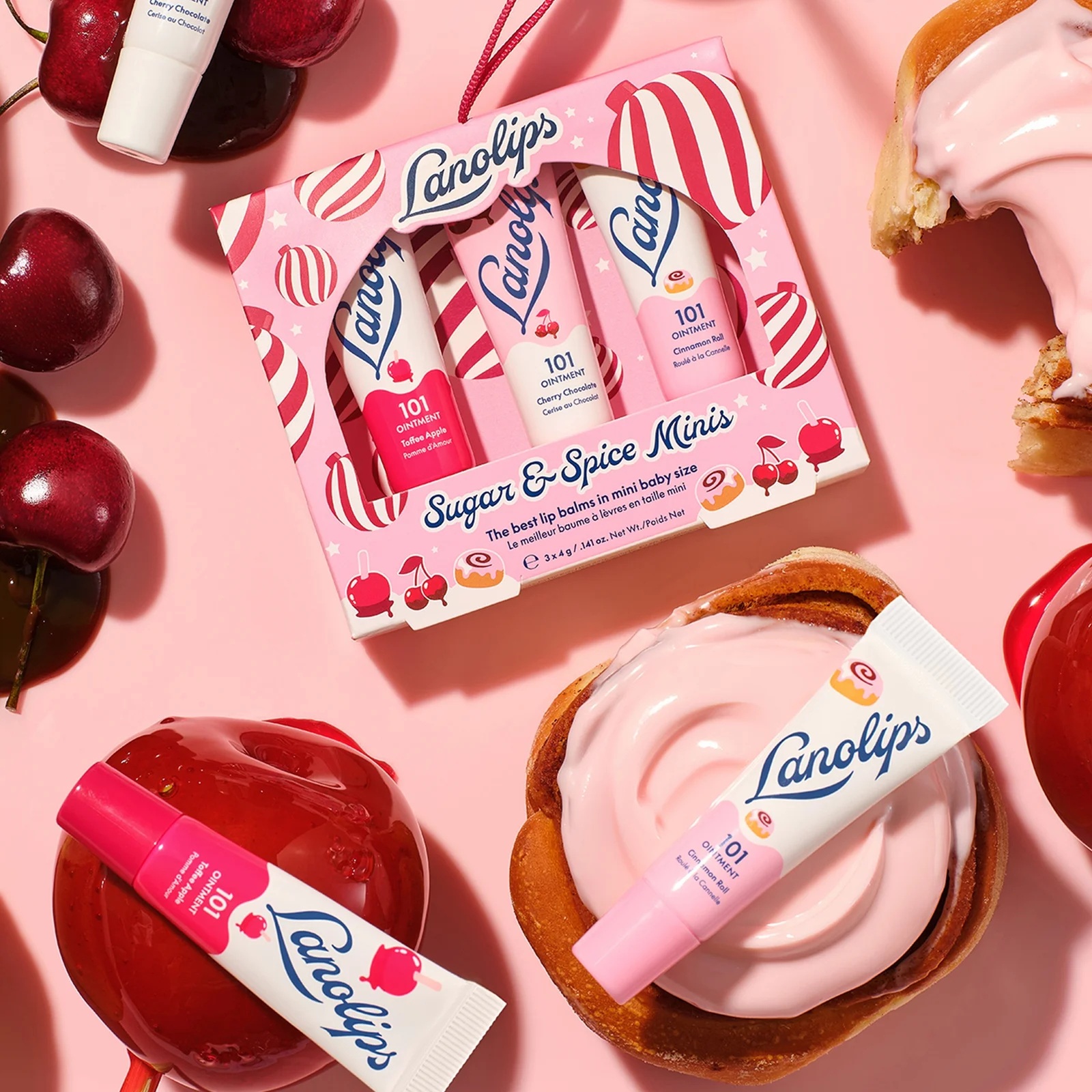 Lanolips Lanolips Sugar & Spice Minis Lanolips Lanolips Sugar & Spice Minis