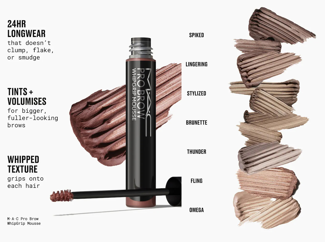 MAC Pro Brow WhipGrip Mousse MAC Pro Brow WhipGrip Mousse