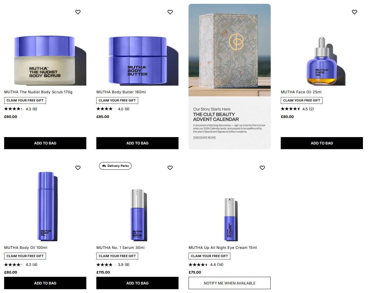 20% off MUTHA at Cult Beauty 20% off MUTHA at Cult Beauty