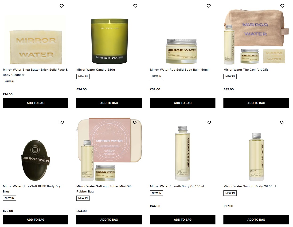 Mirror Water has landed at Cult Beauty Mirror Water has landed at Cult Beauty
