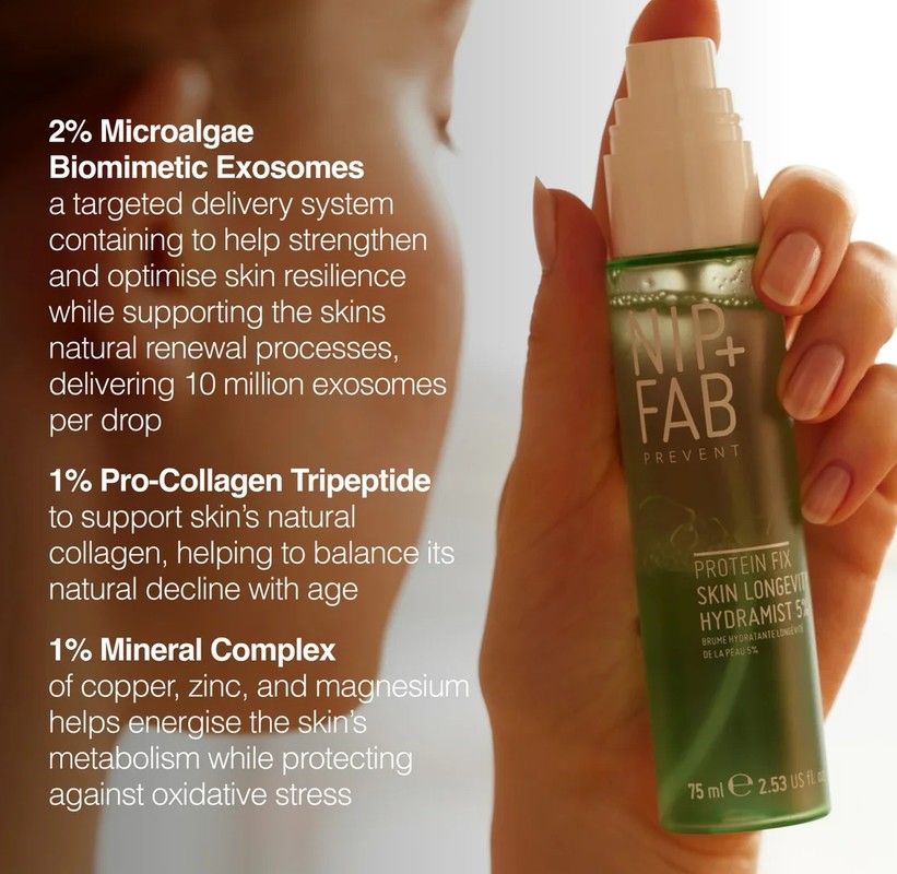 NIP+FAB Protein Fix Skin Longevity Hydramist 5% NIP+FAB Protein Fix Skin Longevity Hydramist 5%