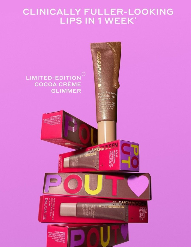 Ole Henriksen Cocoa Crème Glimmer Pout Preserve Peptide Lip Treatment Ole Henriksen Cocoa Crème Glimmer Pout Preserve Peptide Lip Treatment