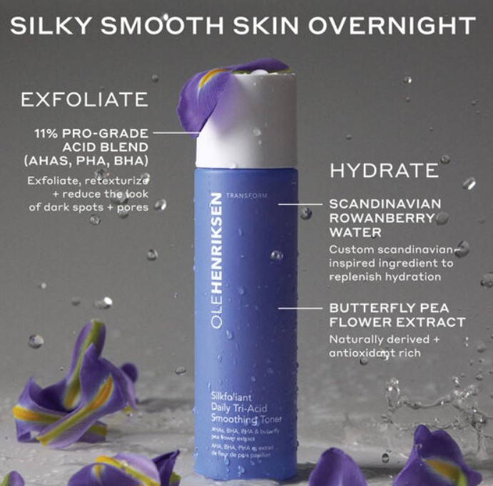 Ole Henriksen Silkfoliant Daily Tri-Acid Smoothing Toner Ole Henriksen Silkfoliant Daily Tri-Acid Smoothing Toner