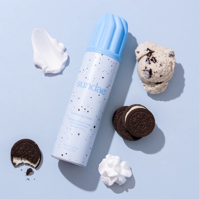 SUNDAE Shower Foam Cookies & Cream SUNDAE Shower Foam Cookies & Cream