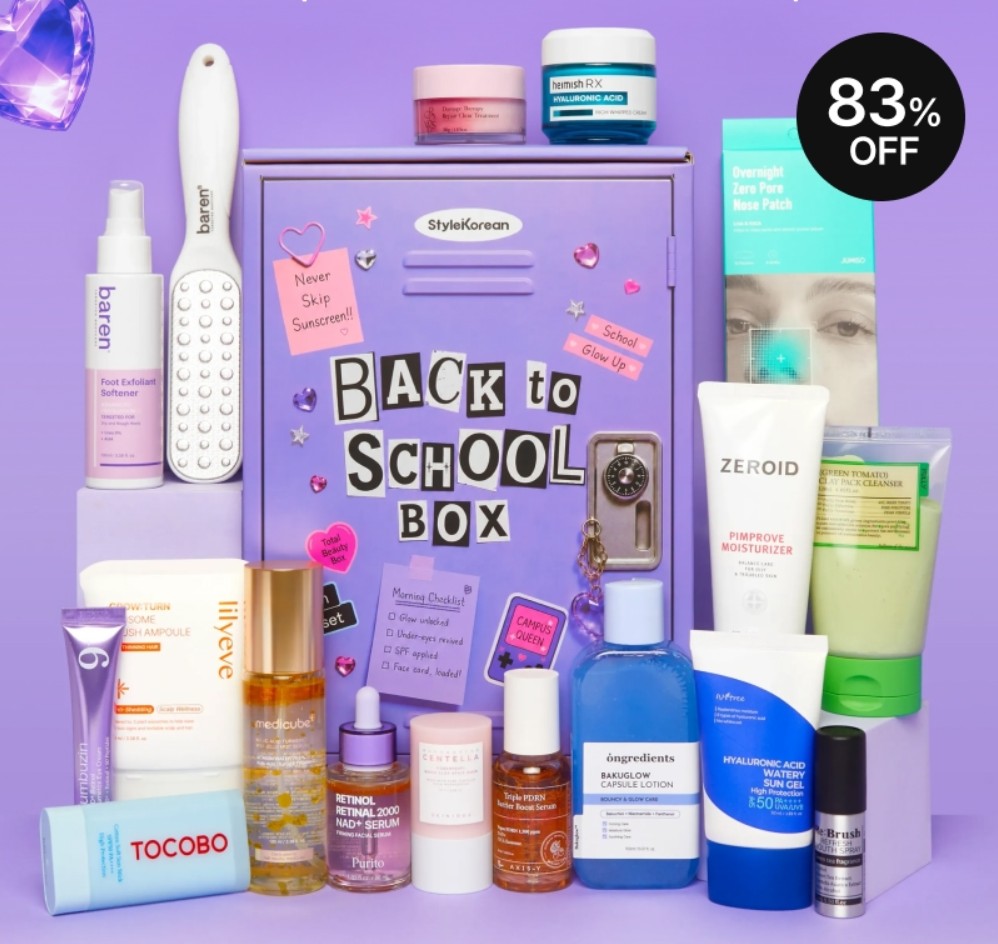 Stylekorean Back-to-School Box 2026 – Available now Stylekorean Back-to-School Box 2026 – Available now