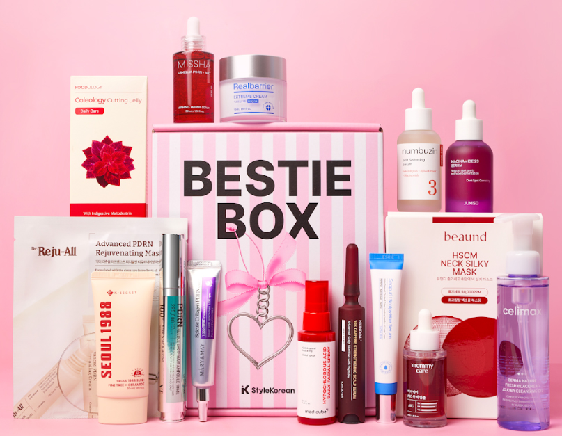 Stylekorean Head-to-Toe Beauty Bestie Pink Box Stylekorean Head-to-Toe Beauty Bestie Pink Box