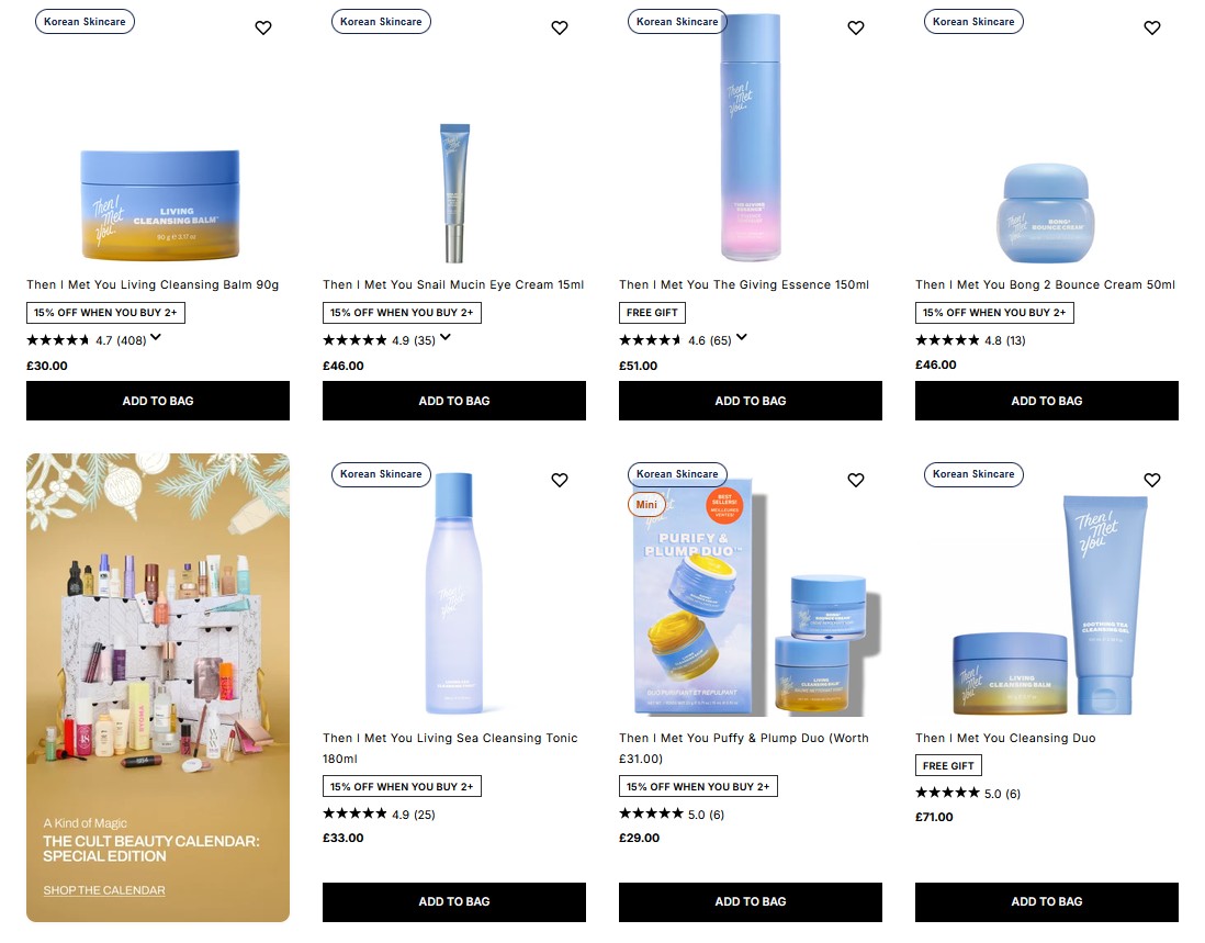 20% off Then I Met You at Cult Beauty with code BDCB 20% off Then I Met You at Cult Beauty with code BDCB