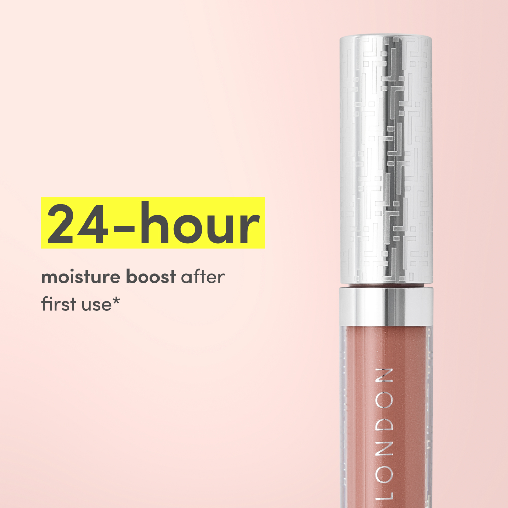 Trinny London Pro-Collagen Lip Oil in the limited-edition shade Sheer Joy. Trinny London Pro-Collagen Lip Oil in the limited-edition shade Sheer Joy.