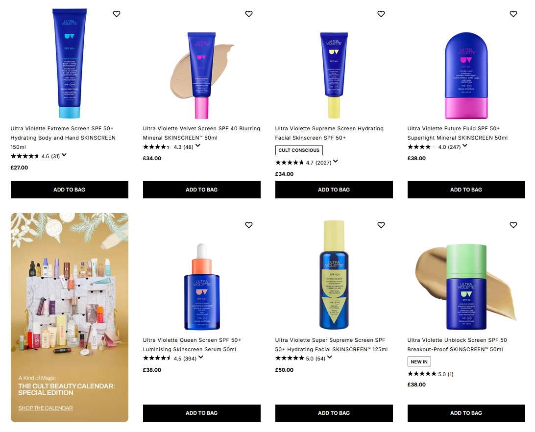 20% off Ultra Violette at Cult Beauty with code BDCB 20% off Ultra Violette at Cult Beauty with code BDCB