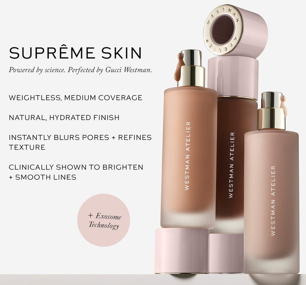 Westman Atelier Suprême Bio-Complex Liquid Foundation With Exosomes + Peptides Westman Atelier Suprême Bio-Complex Liquid Foundation With Exosomes + Peptides