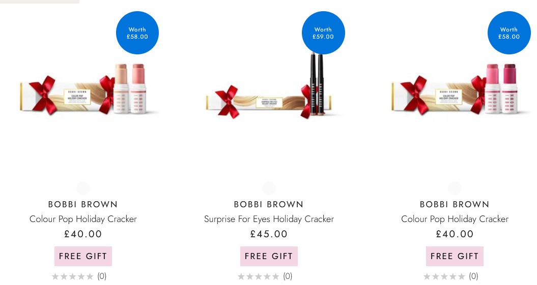 Bobbi Brown Holiday Crackers Bobbi Brown Holiday Crackers