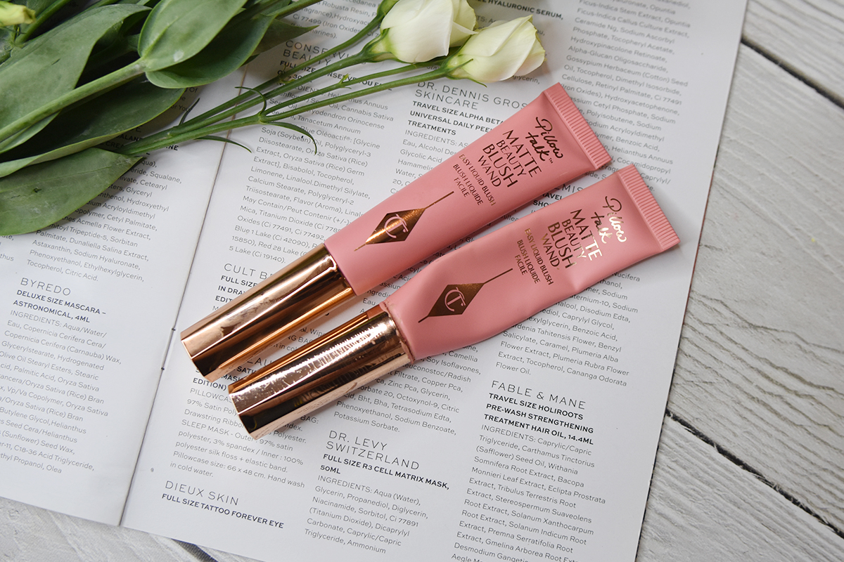 Charlotte Tilbury Matte Beauty Blush Wand in Pillow Talk Pink Pop Review Charlotte Tilbury Matte Beauty Blush Wand in Pillow Talk Pink Pop Review