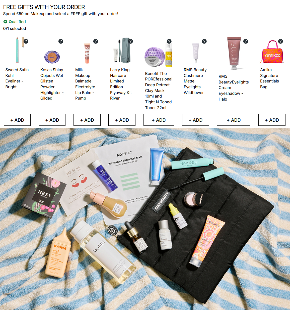 20% off selected Makeup at Cult Beauty 20% off selected Makeup at Cult Beauty
