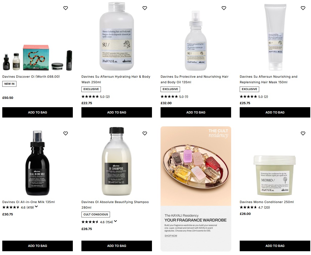 20% off Davines at Cult Beauty 20% off Davines at Cult Beauty