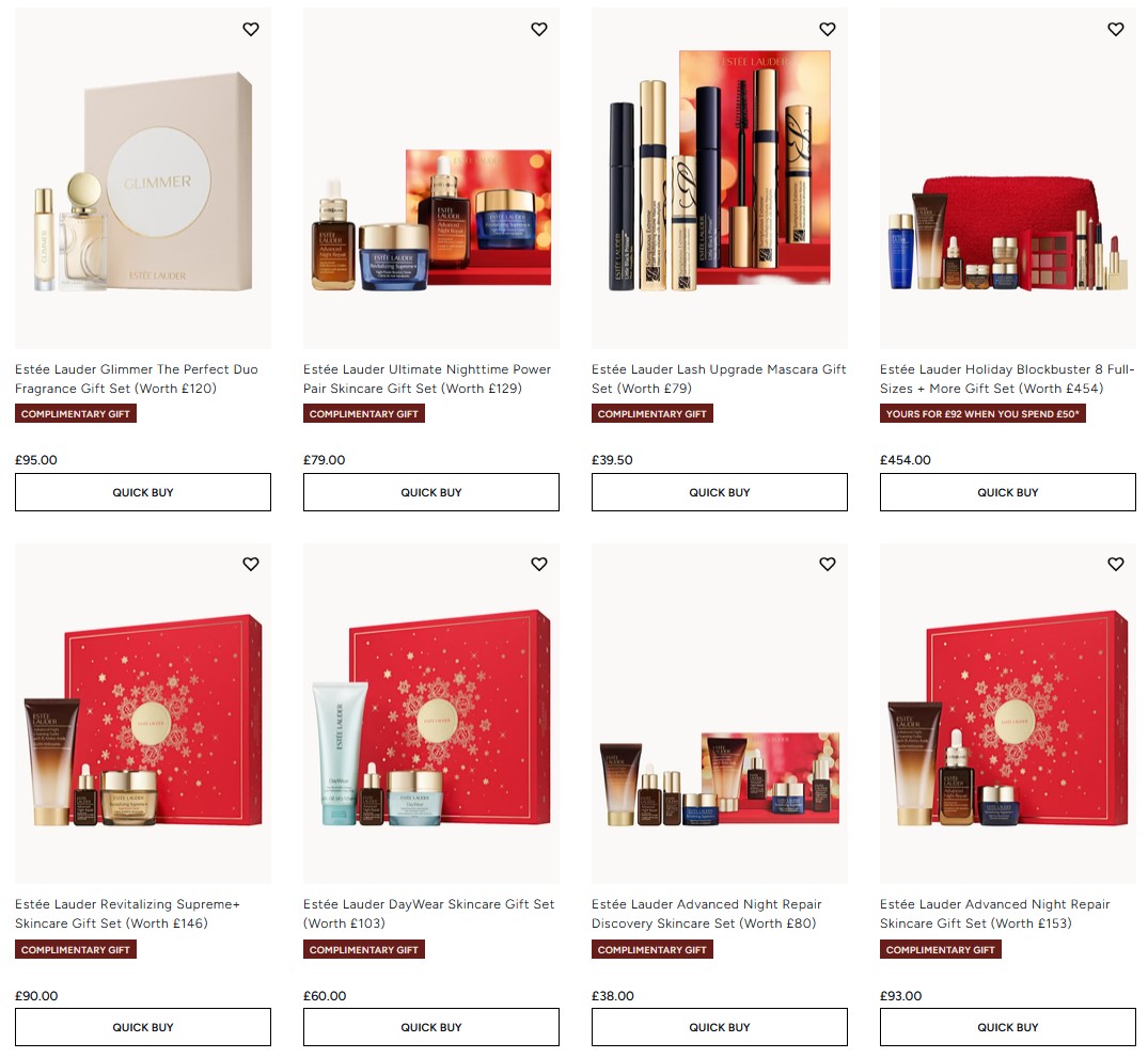 Estée Lauder Holiday Gift Sets Estée Lauder Holiday Gift Sets