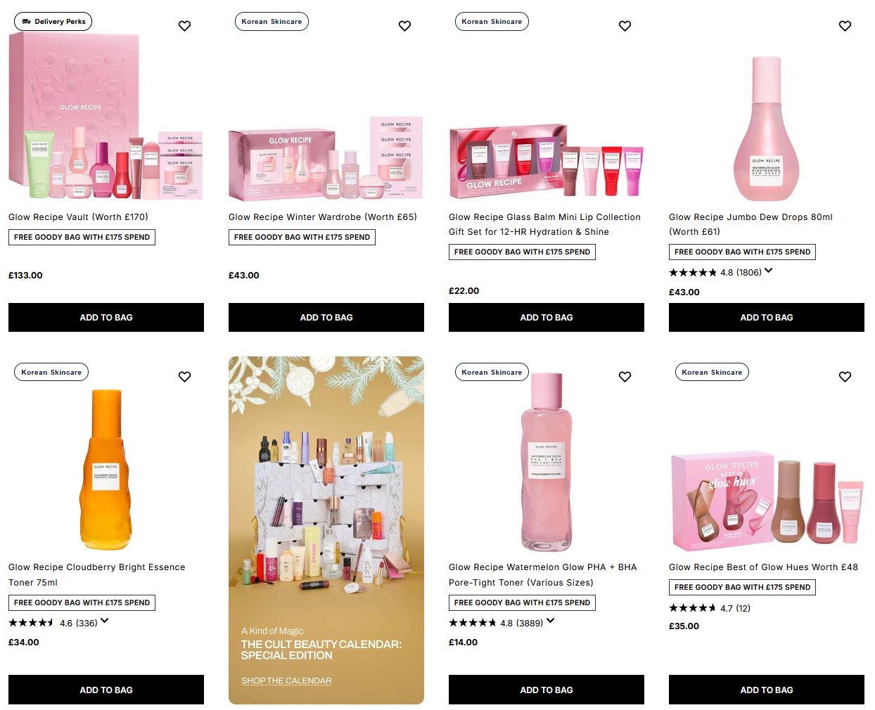 20% off Glow Recipe at Cult Beauty 20% off Glow Recipe at Cult Beauty