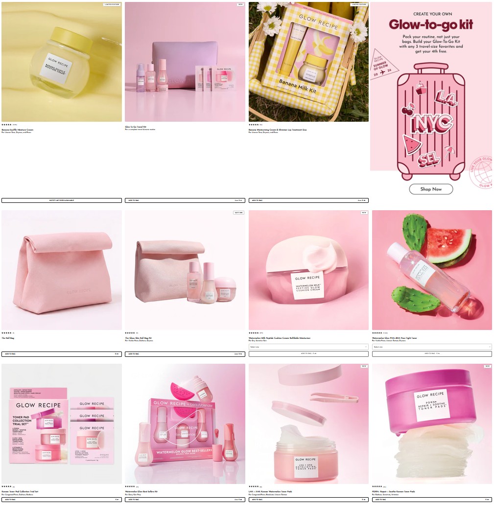 15% off sitewide at Glow Recipe