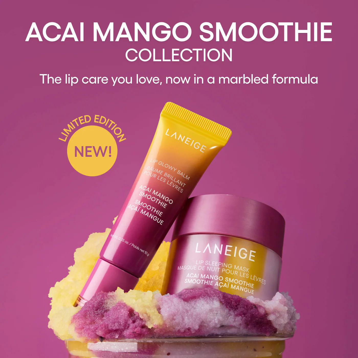 LANEIGE Acai Mango Smoothie Collectio LANEIGE Acai Mango Smoothie Collectio