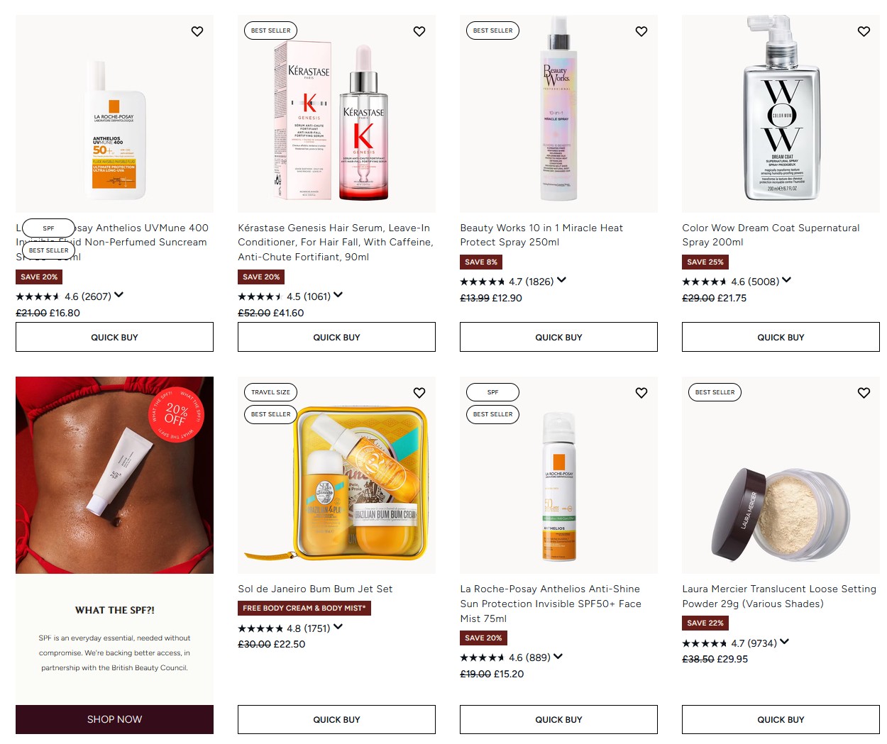 Extra 10% off selected at Lookfantastic Extra 10% off selected at Lookfantastic