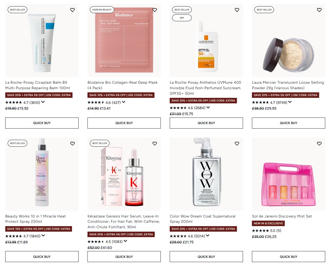 Extra 10% off Lookfantastic sale items Extra 10% off Lookfantastic sale items